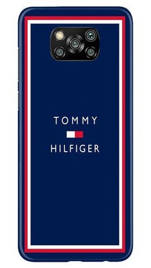 Tommy Hilfiger Mobile Back Case for Poco X3 Pro (Design - 275)