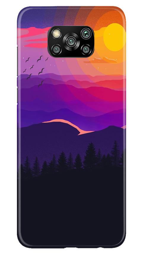 Sun Set Case for Poco X3 (Design No. 279)