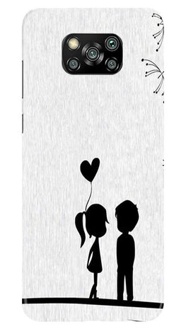 Cute Kid Couple Case for Poco X3 Pro (Design No. 283)