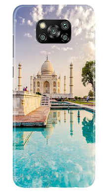 Taj Mahal Mobile Back Case for Poco X3 (Design - 297)