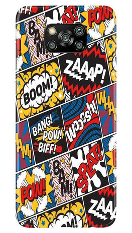 Boom Mobile Back Case for Poco X3 Pro (Design - 302)