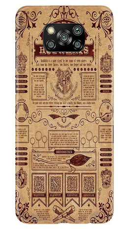 Hogwarts Mobile Back Case for Poco X3 Pro (Design - 304)