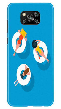 Girlish Mobile Back Case for Poco X3 (Design - 306)