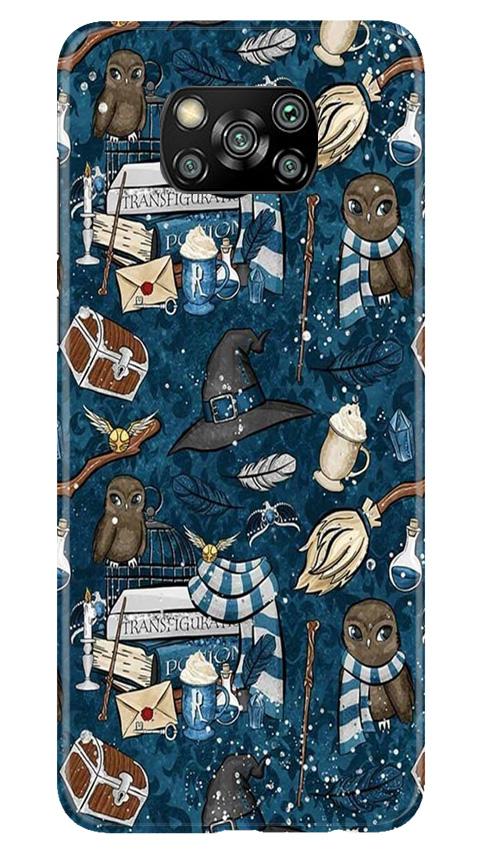 Magic Mobile Back Case for Poco X3 (Design - 313)