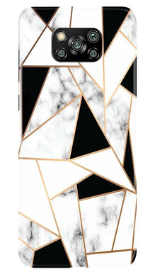 Marble Texture Mobile Back Case for Poco X3 Pro (Design - 322)