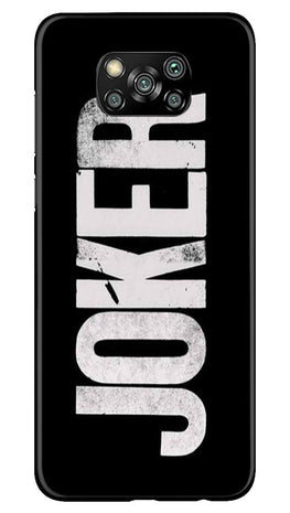 Joker Mobile Back Case for Poco X3 Pro (Design - 327)