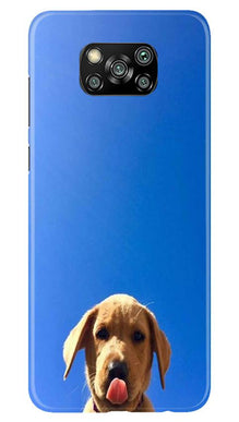 Dog Mobile Back Case for Poco X3 (Design - 332)