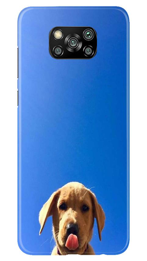 Dog Mobile Back Case for Poco X3 (Design - 332)