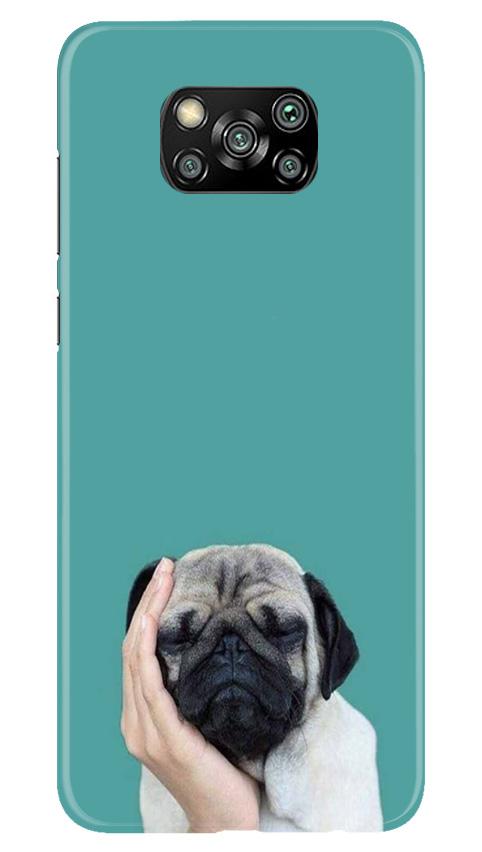 Puppy Mobile Back Case for Poco X3 (Design - 333)