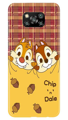Chip n Dale Mobile Back Case for Poco X3 Pro (Design - 342)