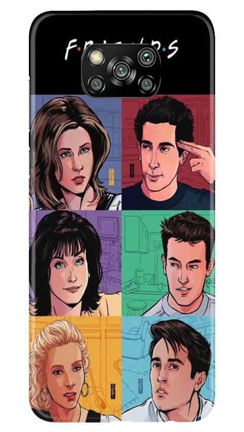 Friends Mobile Back Case for Poco X3 Pro (Design - 357)
