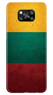 Color Pattern Mobile Back Case for Poco X3 (Design - 374)