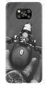 Royal Enfield Mobile Back Case for Poco X3 (Design - 382)
