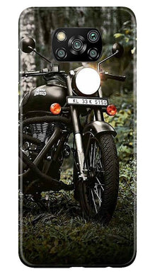 Royal Enfield Mobile Back Case for Poco X3 Pro (Design - 384)