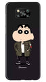 Shin Chan Mobile Back Case for Poco X3 (Design - 391)