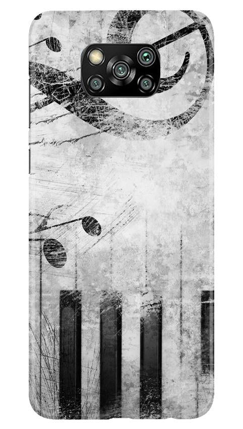 Music Mobile Back Case for Poco X3 Pro (Design - 394)