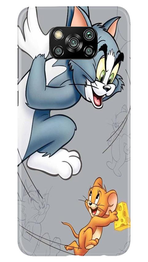 Tom n Jerry Mobile Back Case for Poco X3 (Design - 399)