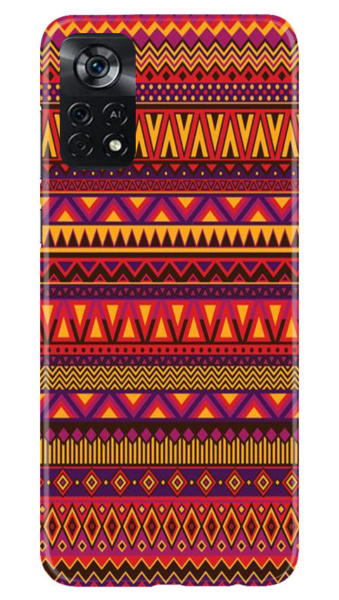 Zigzag line pattern2 Case for Poco X4 Pro