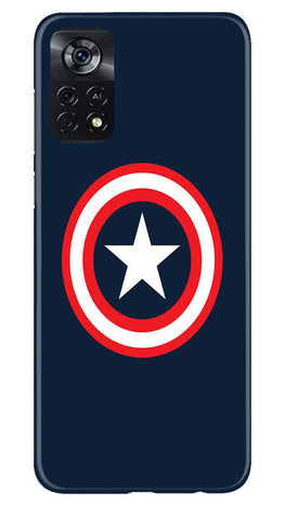 Captain America Case for Poco X4 Pro