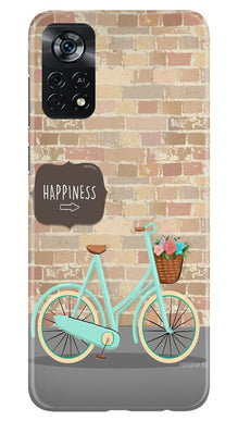 Happiness Mobile Back Case for Poco X4 Pro (Design - 53)