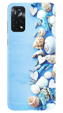 Sea Shells2 Mobile Back Case for Poco X4 Pro (Design - 64)
