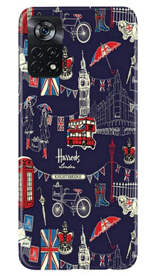 Love London Mobile Back Case for Poco X4 Pro (Design - 75)