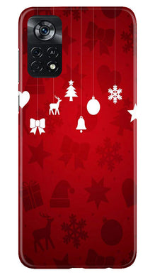 Christmas Mobile Back Case for Poco X4 Pro (Design - 78)
