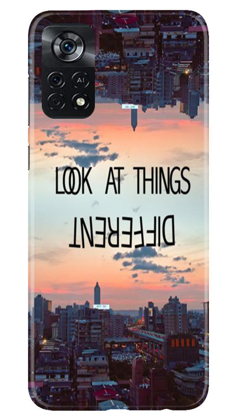 Look at things different Case for Poco X4 Pro