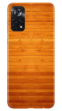 Wooden Look Mobile Back Case for Poco X4 Pro  (Design - 111)