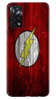 Flash Superhero Mobile Back Case for Poco X4 Pro  (Design - 116)