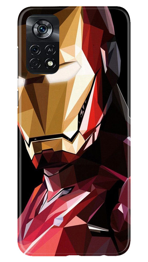 Iron Man Superhero Case for Poco X4 Pro  (Design - 122)