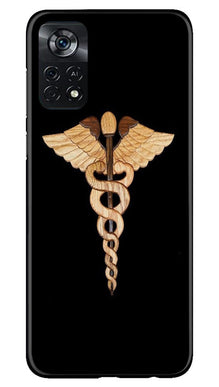 Doctor Logo Mobile Back Case for Poco X4 Pro  (Design - 134)