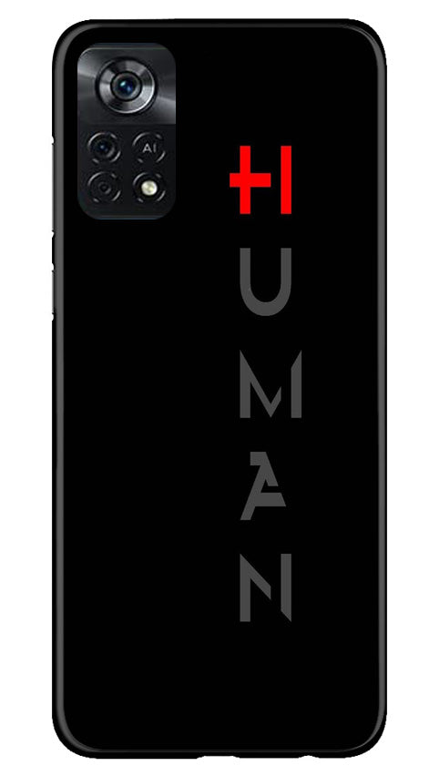 Human Case for Poco X4 Pro  (Design - 141)