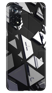 Modern Art Mobile Back Case for Poco X4 Pro (Design - 198)