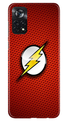 Superheros Logo Mobile Back Case for Poco X4 Pro (Design - 220)