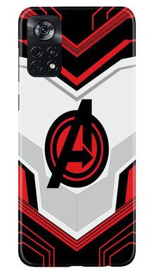 Ironman Captain America Mobile Back Case for Poco X4 Pro (Design - 223)