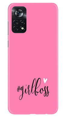 Girl Boss Black Mobile Back Case for Poco X4 Pro (Design - 237)