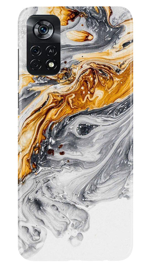 Marble Texture Mobile Back Case for Poco X4 Pro (Design - 271)