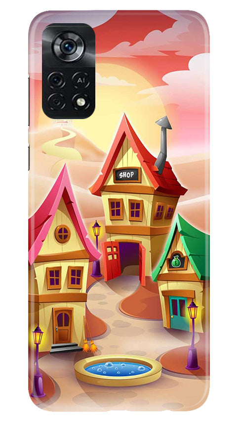 Sweet Home Mobile Back Case for Poco X4 Pro (Design - 300)