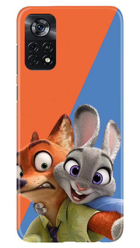 Cartoon Mobile Back Case for Poco X4 Pro (Design - 306)