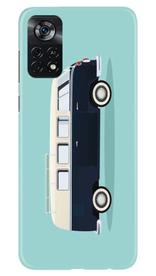 Travel Bus Mobile Back Case for Poco X4 Pro (Design - 338)