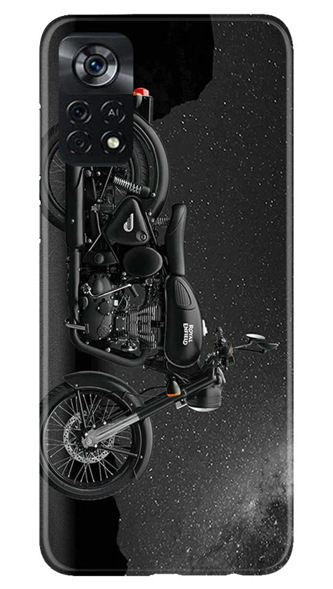 Royal Enfield Mobile Back Case for Poco X4 Pro (Design - 340)
