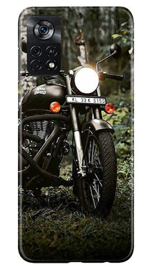 Royal Enfield Mobile Back Case for Poco X4 Pro (Design - 343)
