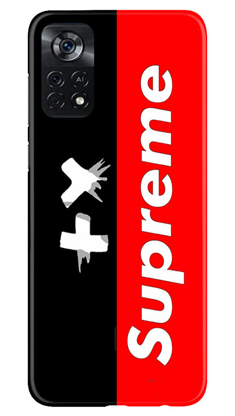 Supreme Mobile Back Case for Poco X4 Pro (Design - 347)