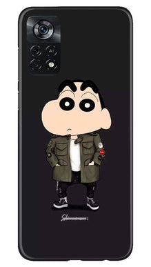 Shin Chan Mobile Back Case for Poco X4 Pro (Design - 349)