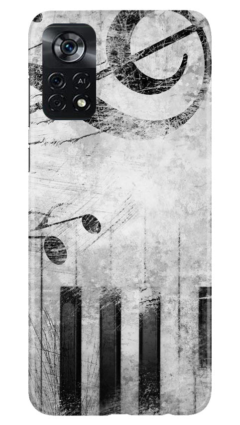 Music Mobile Back Case for Poco X4 Pro (Design - 352)