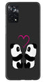 Panda Love Mobile Back Case for Poco X4 Pro (Design - 355)