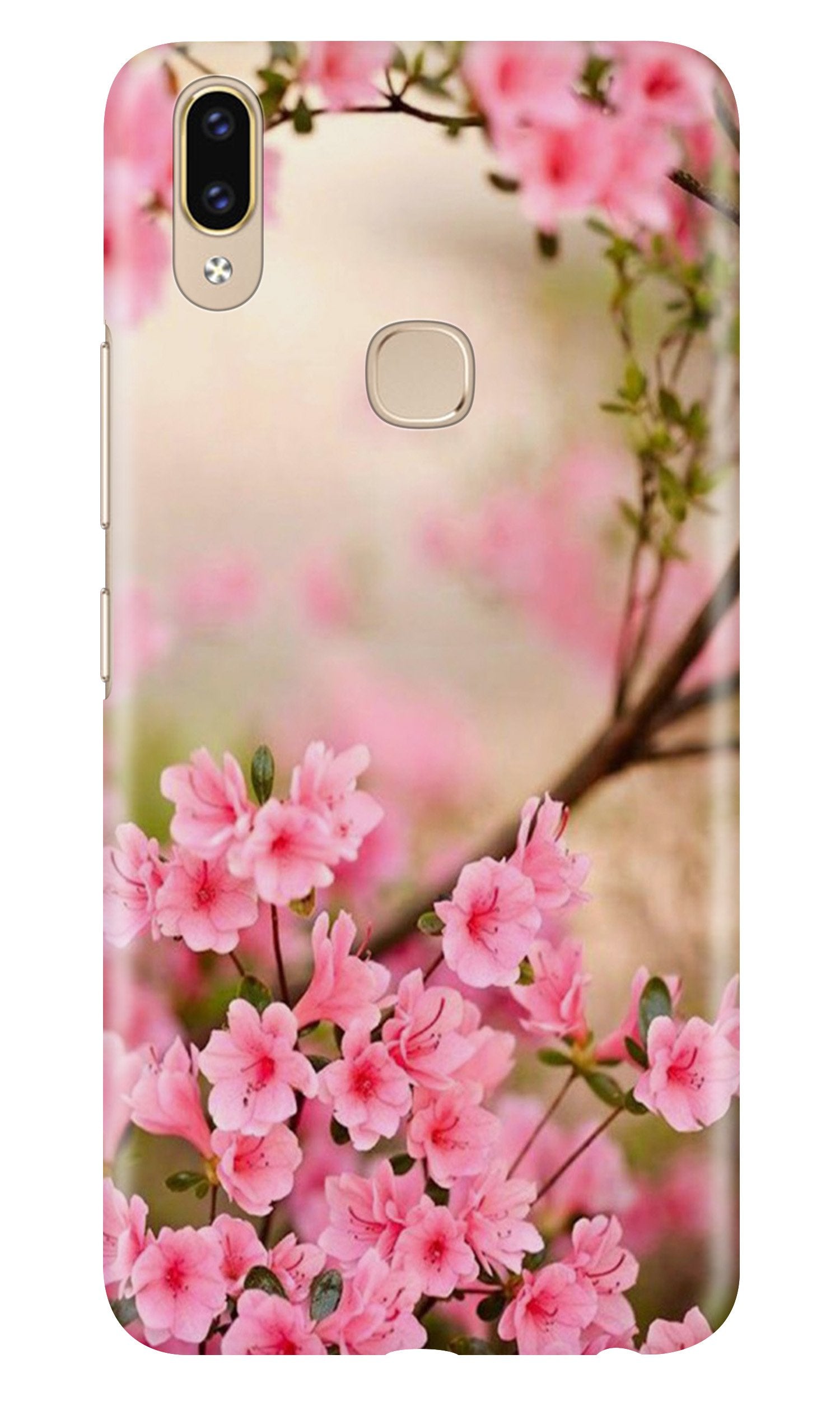 Pink flowers Case for Asus Zenfone Max M2