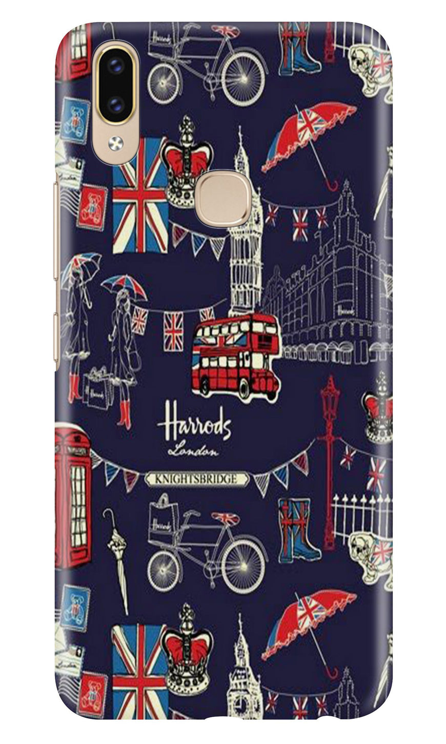 Love London Case for Asus Zenfone Max Pro M2