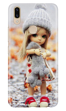 Cute Doll Mobile Back Case for Asus Zenfone Max Pro M2 (Design - 93)